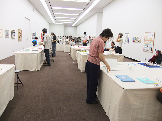 美術の祭典「東京展」絵本の部屋 会場